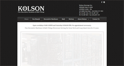 Desktop Screenshot of kolson.com